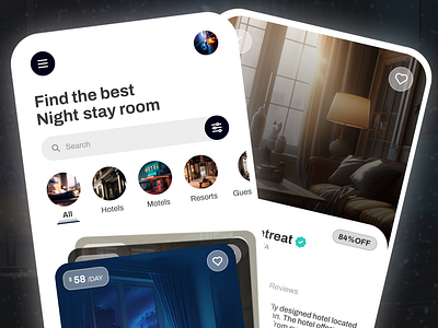 Rooms Booking App Concept