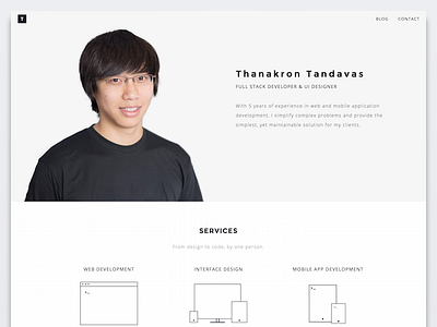 Tandavas Personal Website