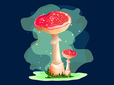 Fabulous fly agaric.