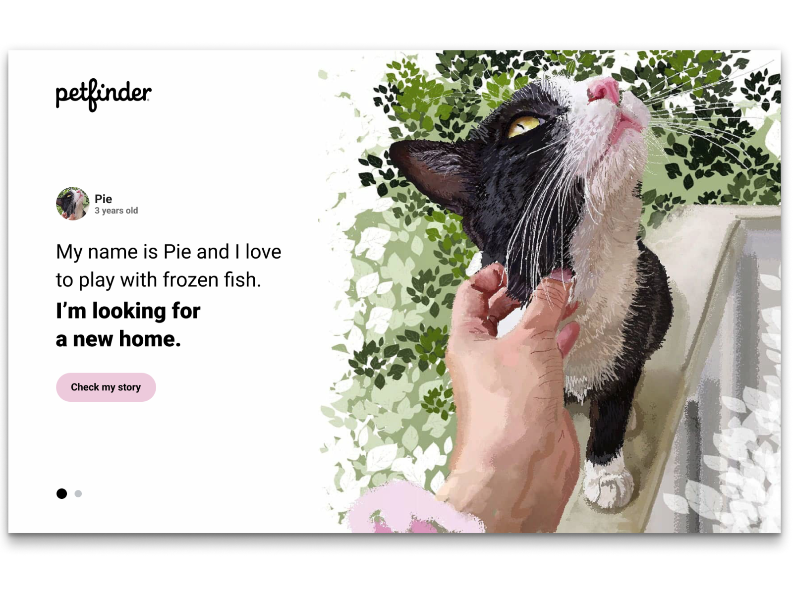 ui-challenge-1-landing-page-for-pet-adoption-by-kritika-ghangas-on