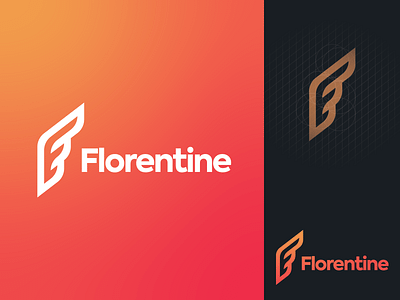 F Letter Logo design f letter figma icon logo logo design logotype twitch typography vector wing