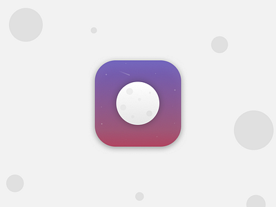 App Icon — Daily UI Challenge #005 app icon dailyui figma mood space ui