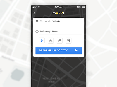 Location Tracker — Daily UI Challenge #020