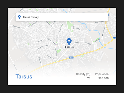 Map — Daily UI Challenge #029