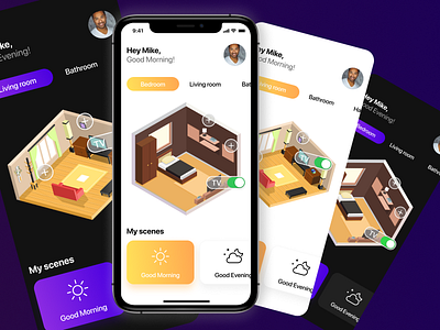 Smart Home App Design