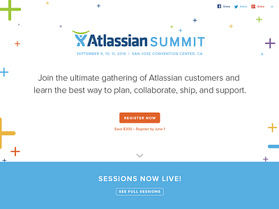 Atlassian Summit 2014 Site