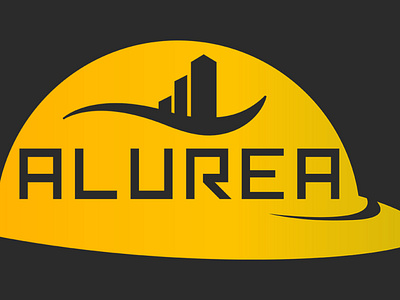 alurea again branding design flat illustrator logo minimal