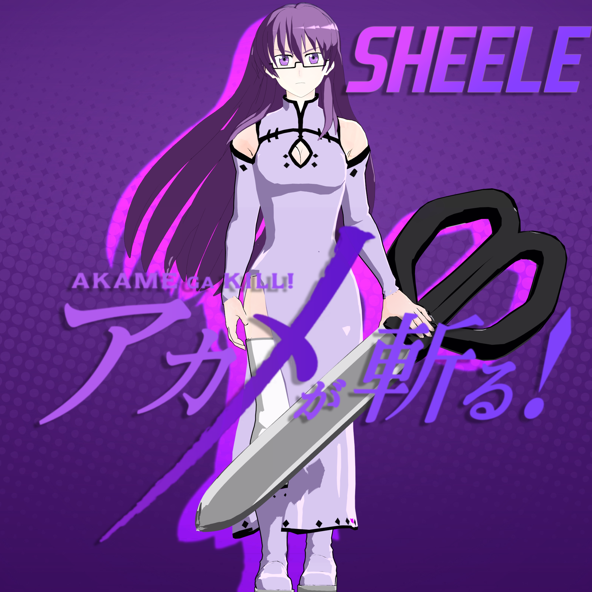 Sheele - Akame Ga Kill by Tyler Walker on Dribbble