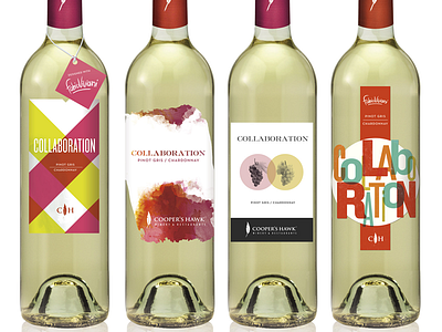 Cooper's Hawk Winery Restaurants Collaboration Concepts labels packaging wine wine bottles wine design
