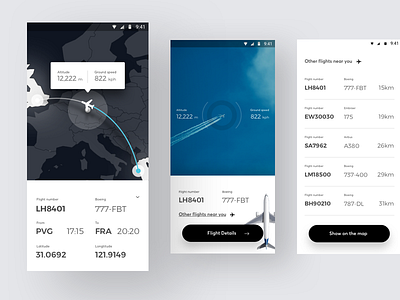 Flight spotter App