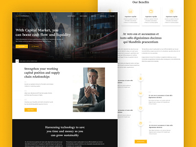 Finance Website design finance landing page finance website landing page ui ux website