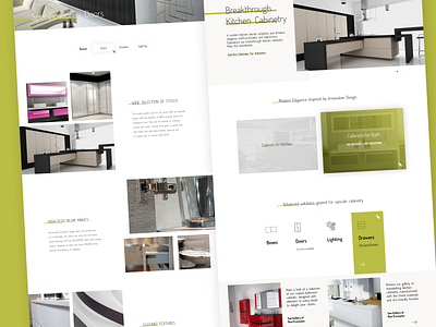 Design Interior - Website concept design furniture home hubspot interior landing page minimalist ui ux webdesign website