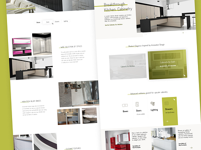 Design Interior - Website concept