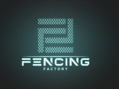 fencing factory design graphic design logo logo branding logo design logo design branding logodesign vector