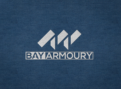Bay Armoury brand design graphic design illustration logo logo branding logo design logo design branding logodesign office design vector
