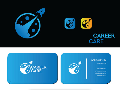Career Care for Space brand design design graphic design illustration logo logo branding logo design logo design branding logodesign ui