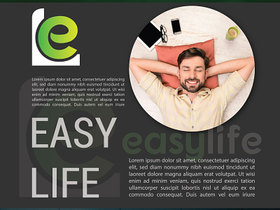 Easy Life Logo + Presentation Design