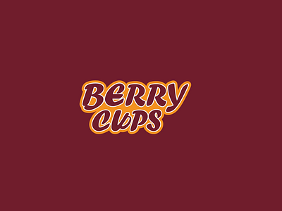 BERRY CUPS Coffee logo brand design coffee coffee logo design graphic design illustration logo logo branding logo design logo design branding logodesign ui