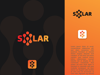 SOLAR brand design design graphic design illustration logo logo branding logo design logo design branding logodesign ui