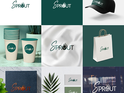 Logo Presentation for Sprout