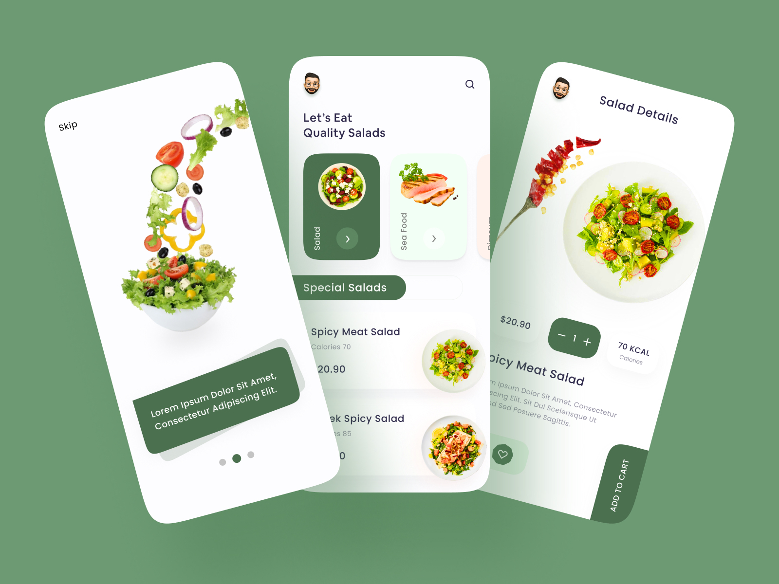 Food Delivery App by MD Jalal on Dribbble