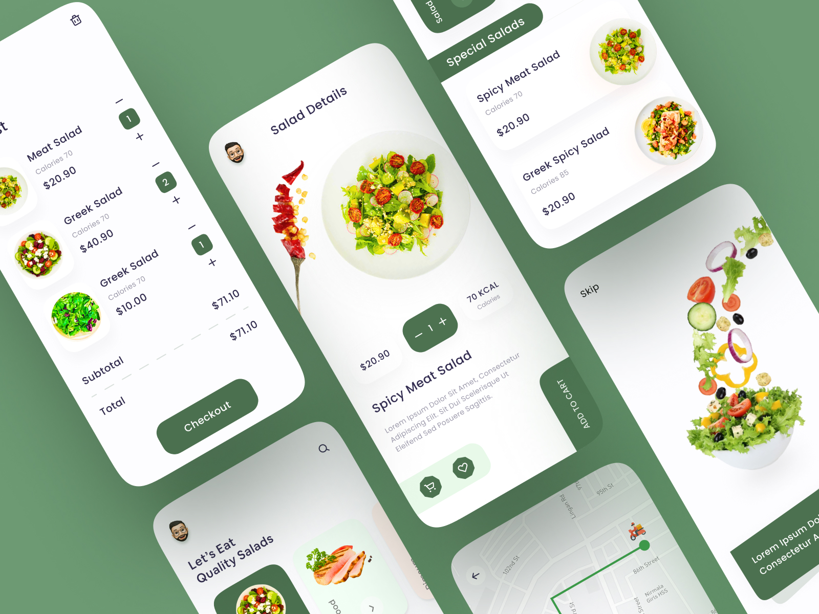 Food Delivery App by MD Jalal on Dribbble