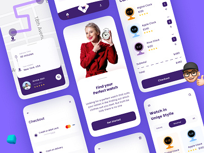 E-commerce App app app design ecommerce ecommerce app illustration ios ios app minimal mobile app mobile ui mobile ui design popular sajon trending