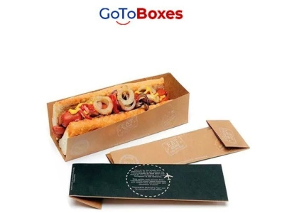 Hot Dog packaging hotdog box hotdog box