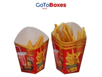 Brown Paper French Fries Box Mockup (FREE) - Resource Boy