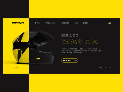 Electric bikes company main page bikes company concept design kill bill manufacturer shop site ui ux web