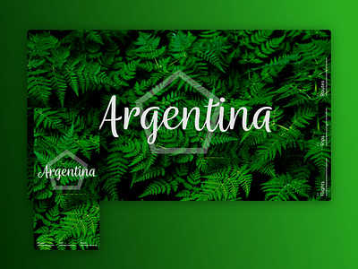 Visit Argentina Website Design app forest inspirational leaves minimal minimal design minimalism minimalistic mobile app tourism tourism app tourism website typogaphy ui uidesign uiux ux uxdesign website