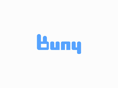 Buny Logo Design Concept brand design brand identity branding clean design flat graphic design illustration minimal typography