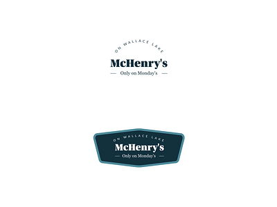 McHenry's Restaurant Concept brand identity branding clean design flat graphic design icon illustration logo minimal