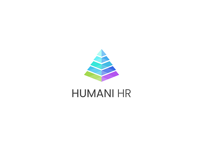 HumaniHR Logo brand identity branding clean design flat graphic design icon illustration logo minimal