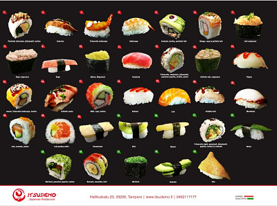 Itsudemo Restaurant Advert/Poster branding graphic design logo poster