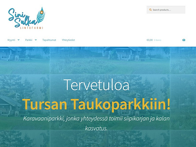 Tursan Taukoparkki Landing Page