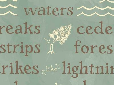 Psalm 029 [editted] lettering typeandverse.com typography