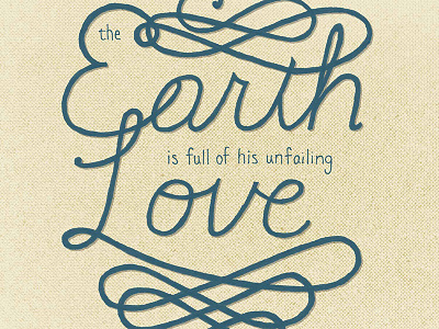 Psalm 33 psalm 33 type typeandverse.com typography verse