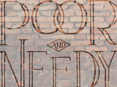Psalm 040 hand lettering lettering psalm typeandverse.com typography verse