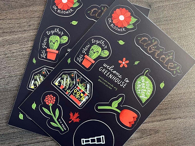 Greenhouse stickers