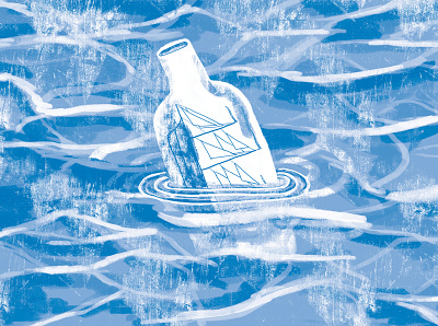 Ocean Bottle illustration