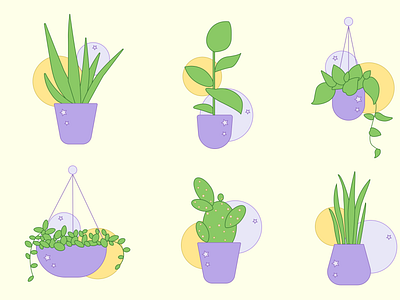 Icons - plants