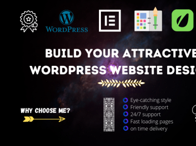 build your attractive wordpress website design