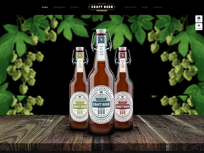 Craft Beer Website  For WordPress Woo Commerce