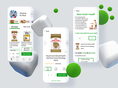 Design an app for a subscription pet food vendor app pet pet food pet shop shop