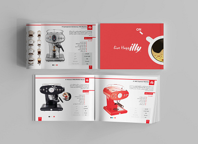 illy catalouge branding catalouge graphic design