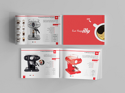 illy catalouge branding catalouge graphic design