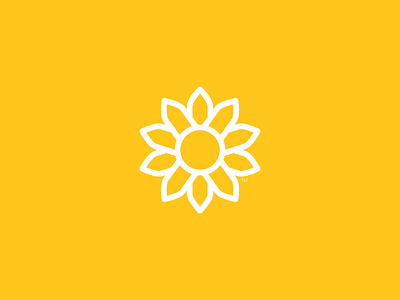 Summery brand design data analytics edugon flower logo summer summery sunflower tech logo
