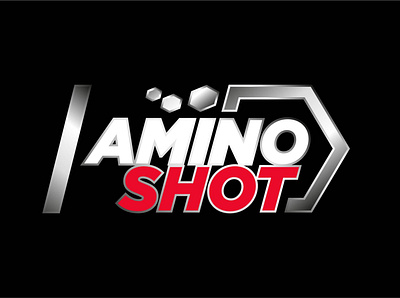 AMINO SHOT label & logo brand branding design label label design logo logo design logotype vector