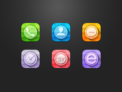 Color Gird 1 android design go icon icons launcher theme ui